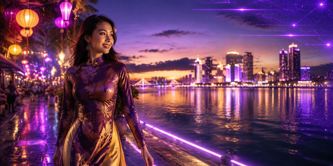 Chợ đêm Đà Nẵng nhộn nhịp bên cạnh hoạt động casino và slot trực tuyến buổi tối